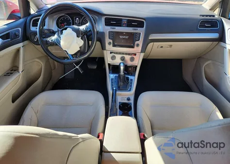 2016 Volkswagen Golf Sportwagen S z USA, uszkodzony, nr VIN 3VWC17AU5GM520512